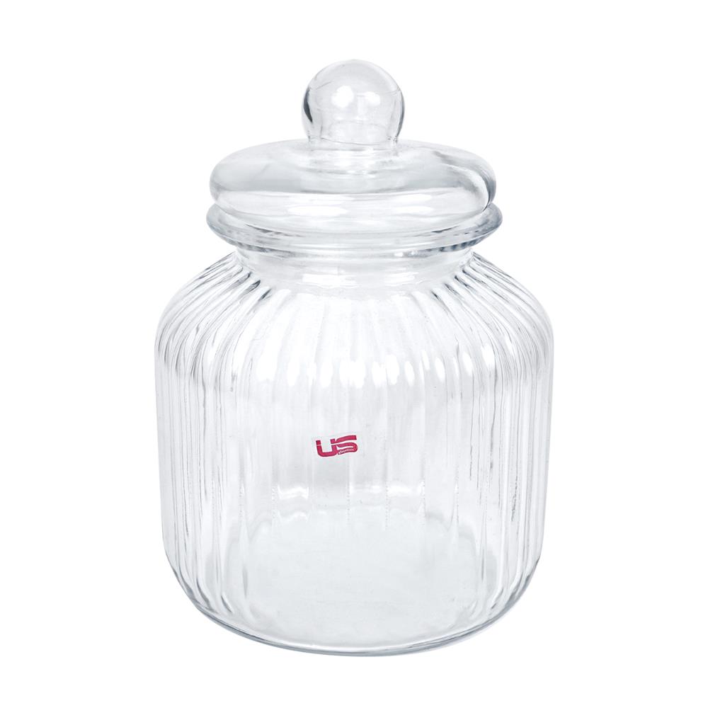 ขวดโหลแก้วฝาดึง 2.75 ลิตร US RC-2750 สีใส