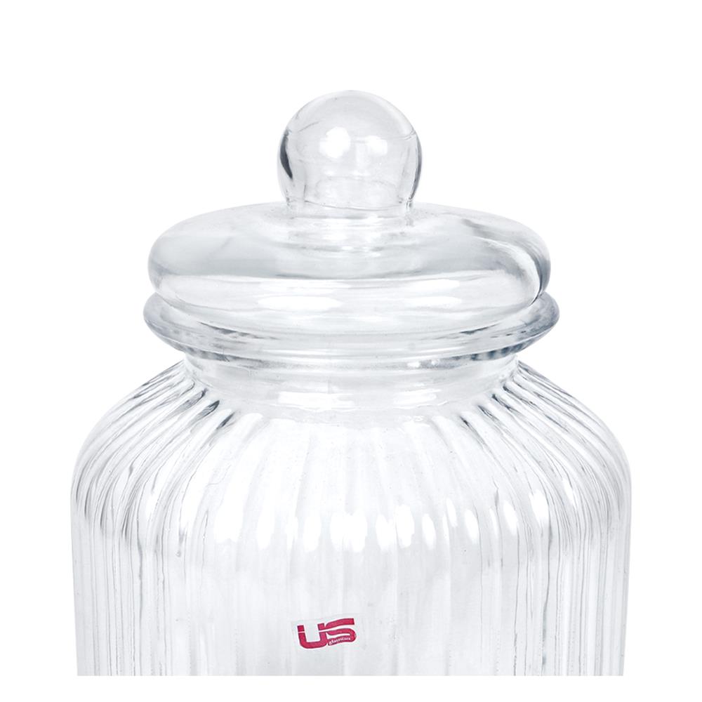 ขวดโหลแก้วฝาดึง 2.75 ลิตร US RC-2750 สีใส