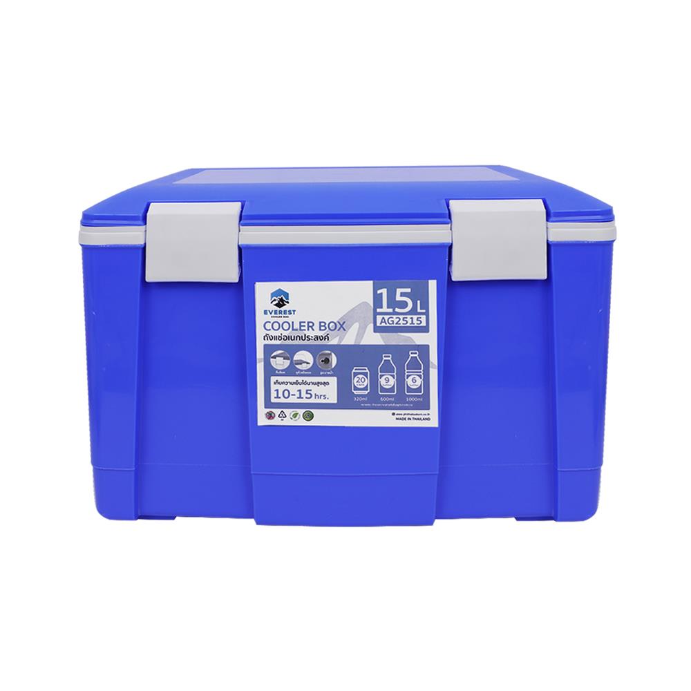 ถังแช่อเนกประสงค์ 15 ลิตร EVEREST AG2515B สีน้ำเงิน