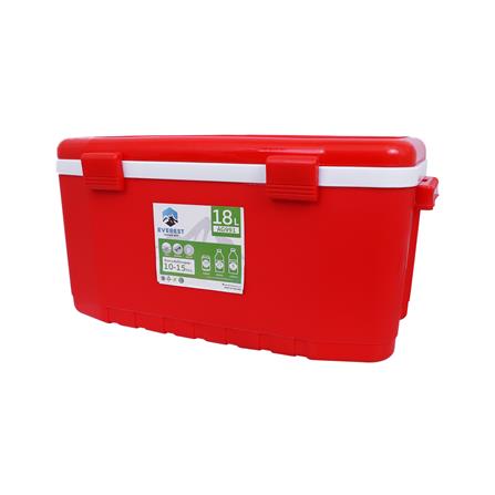 กระติกน้ำเย็น 18 ลิตร EVEREST AG 991R สีแดง