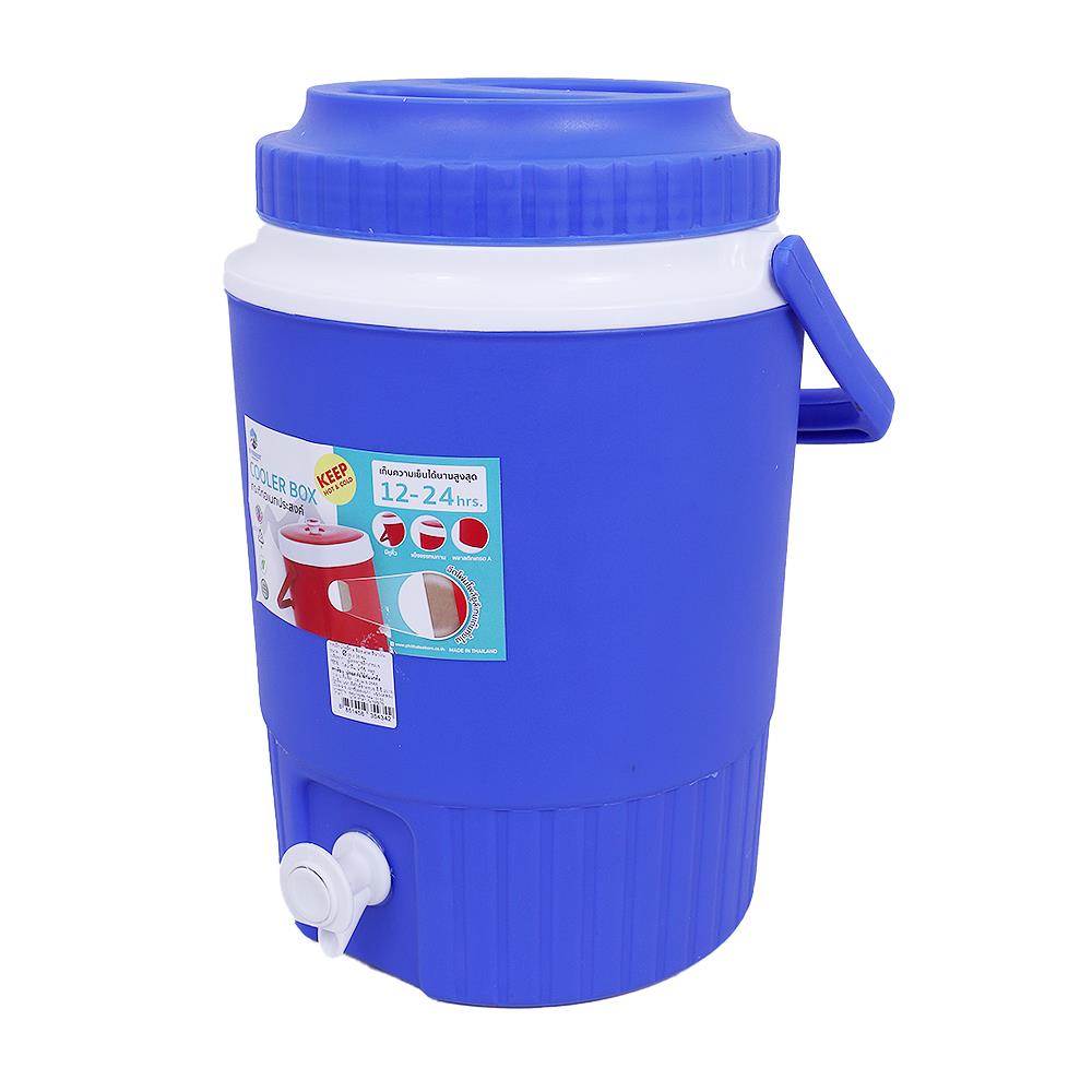 กระติกน้ำแข็งมีก๊อก 8 ลิตร EVEREST AG 434 B สีน้ำเงิน