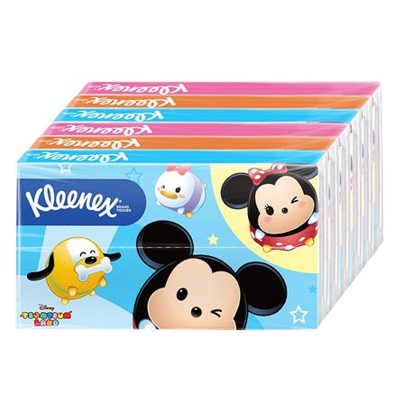 กระดาษเช็ดหน้า KLEENEX POCKET 10 แผ่น แพ็ค 6 ชิ้น