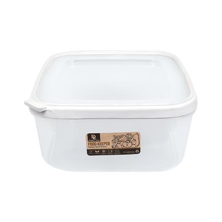 กล่องอาหารเหลี่ยม JCJ 1437 2.5 ลิตร สีใส_1