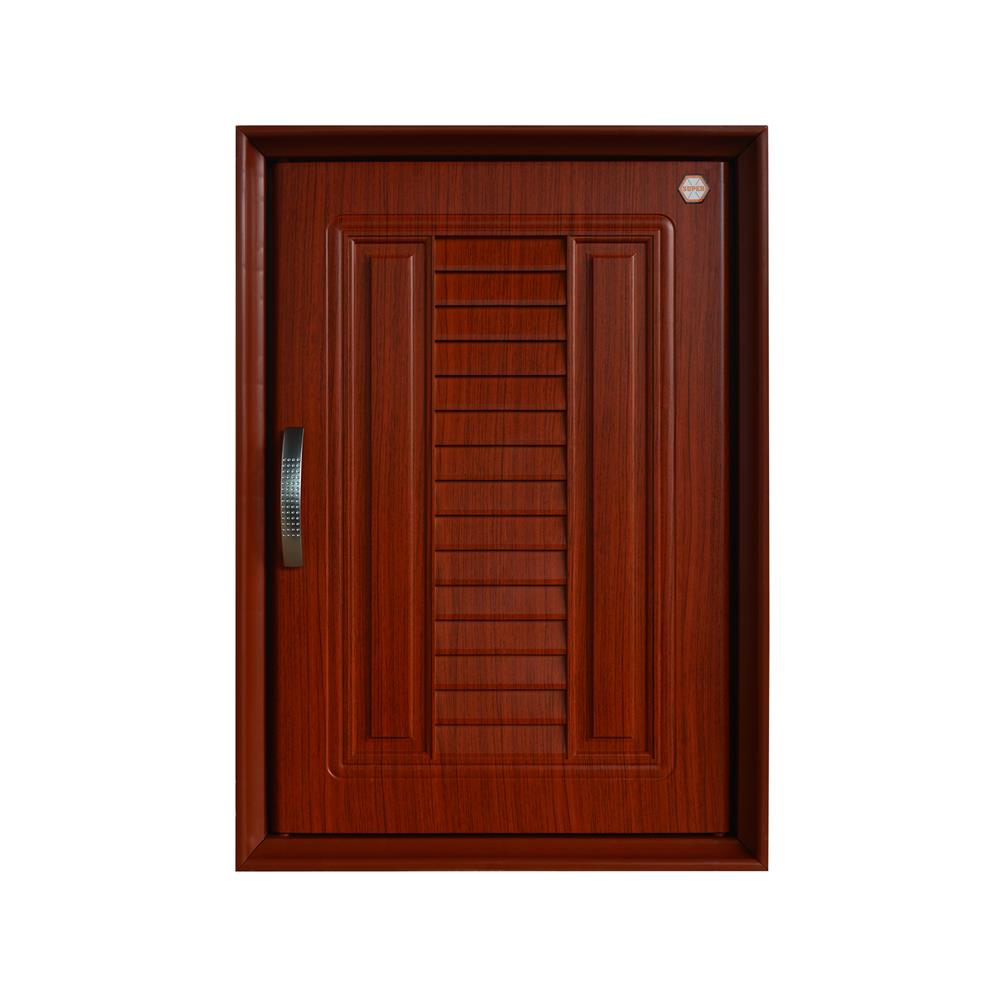 บานซิงค์เดี่ยวลายเกล็ด SUPPER 45x65 ซม. สีมะฮอกกานี