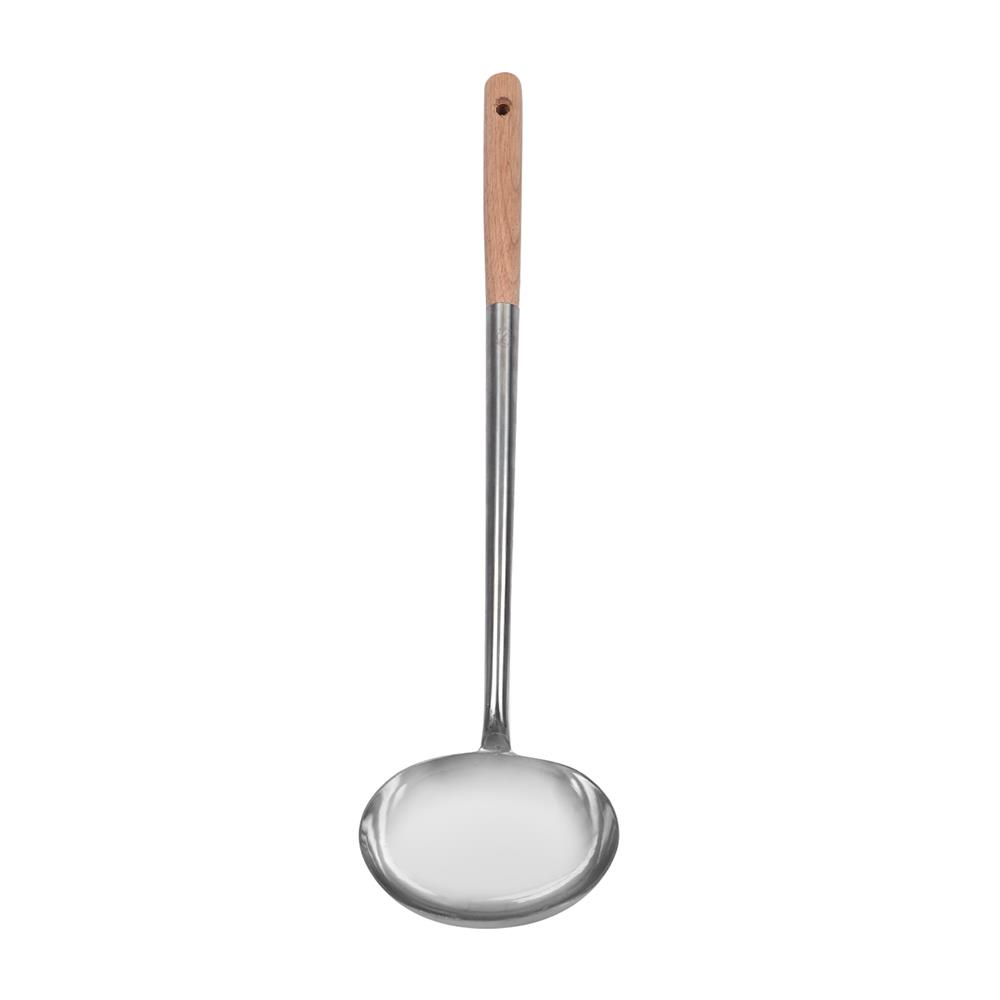 กระบวยสเตนเลสด้ามไม้ ROCKET 5 นิ้ว