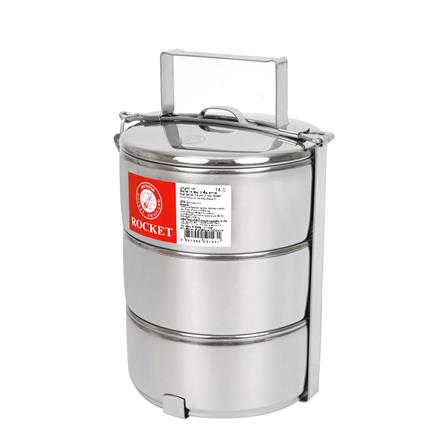 ปิ่นโตสเตนเลส 3 ชั้น ROCKET 14 ซม._1