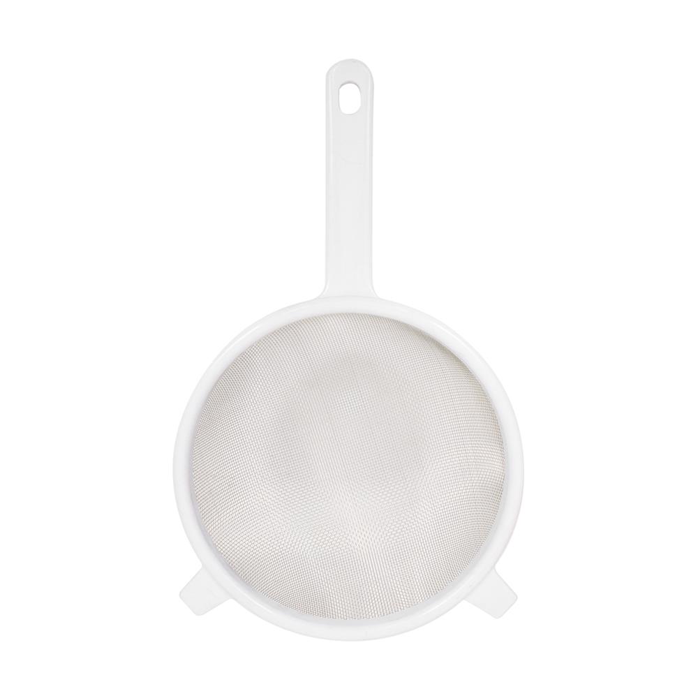 กระชอนสเตนเลส&nbsp;ด้ามพลาสติก MYPAN 18&nbsp;ซม.