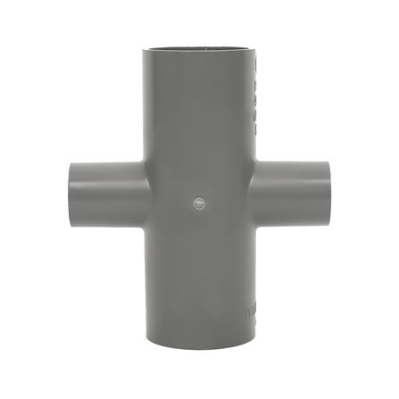 ข้อต่อสี่ทางลด-เกษตร SCG 1 1/2 นิ้วx3/4 นิ้ว สีเทา_1