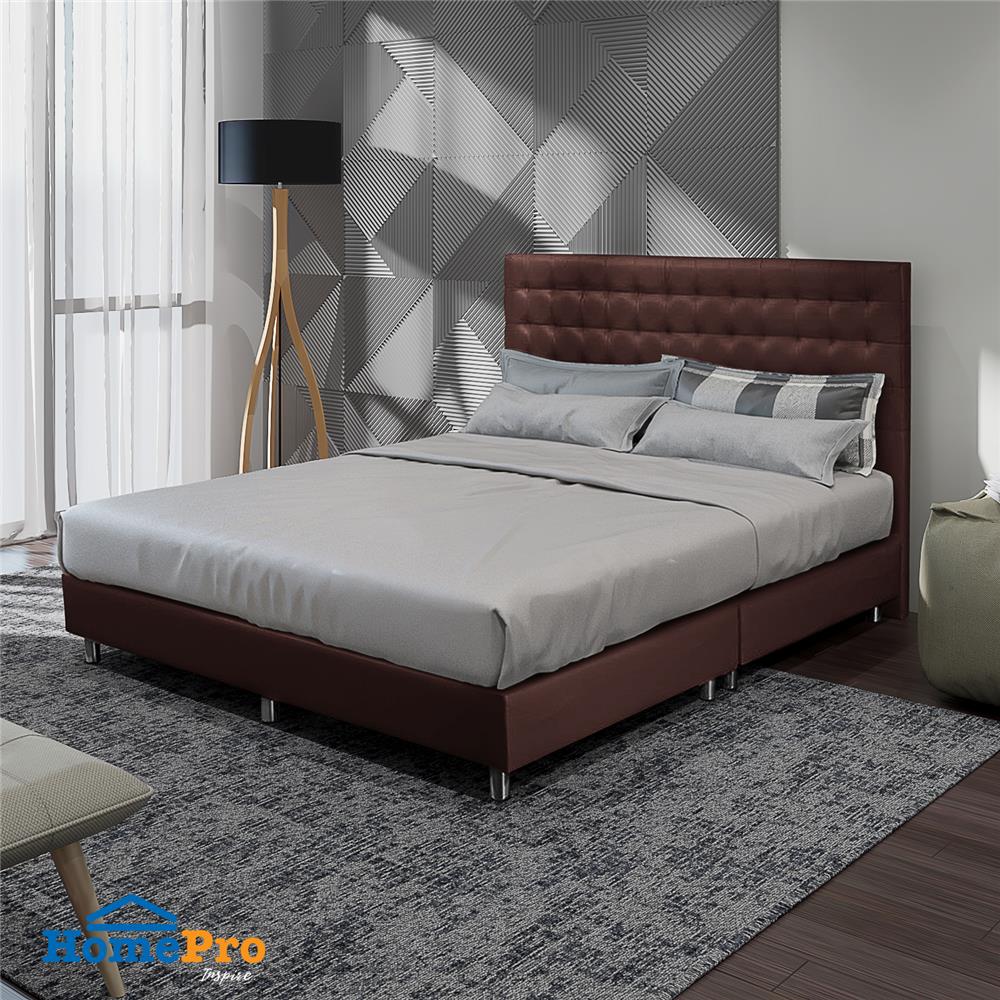 ฐานรองหัวเตียง 5 ฟุต HOME LIVING STYLE BERLIN น้ำตาลเข้ม