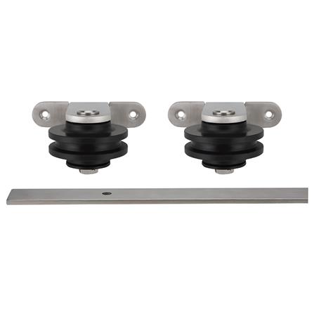 อุปกรณ์บานเลื่อน HAFELE 499.72.091 2.5 เมตร สเตนเลส_2