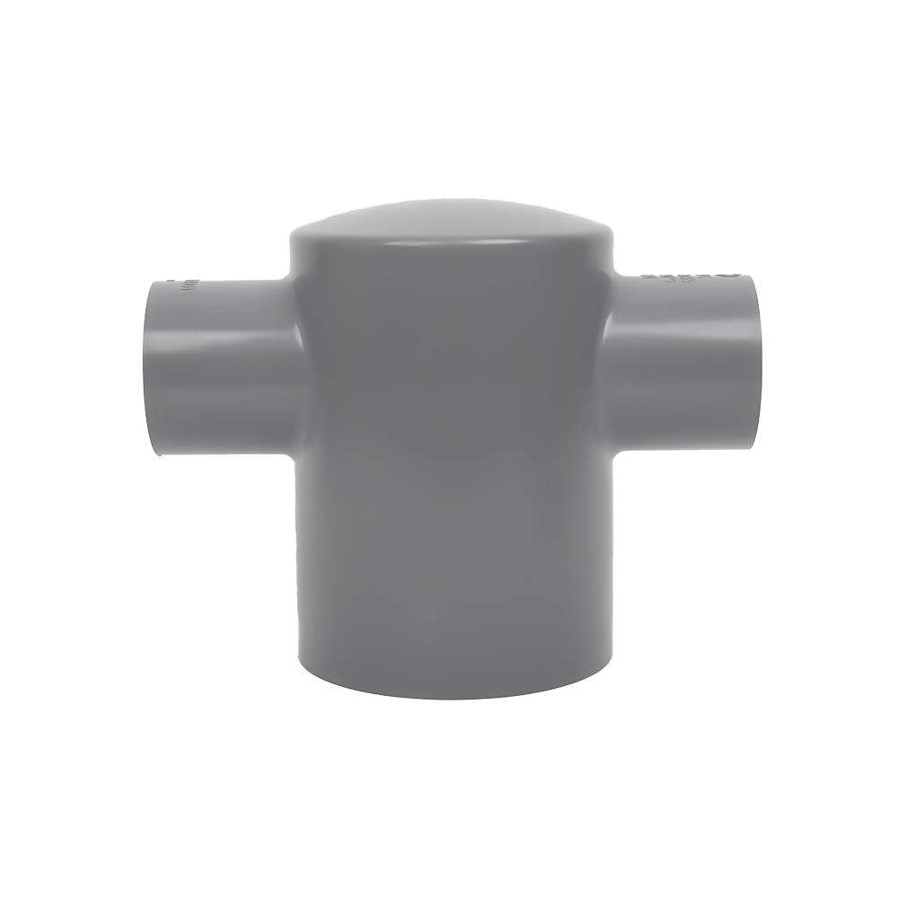 ข้อต่อสี่ทางฝาครอบลด-เกษตร SCG 4 นิ้วx2 นิ้ว สีเทา