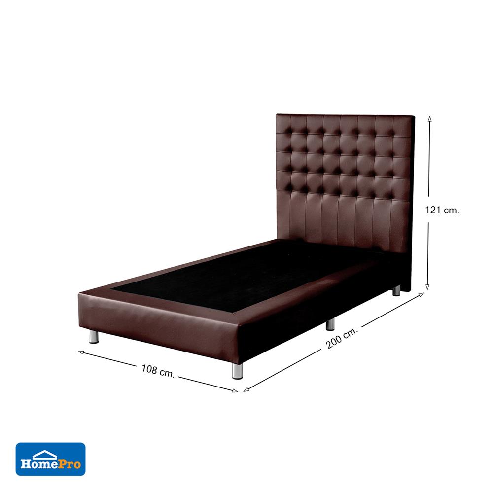 ฐานรองหัวเตียง 3.5 ฟุต HOME LIVING STYLE BERLIN น้ำตาลเข้ม