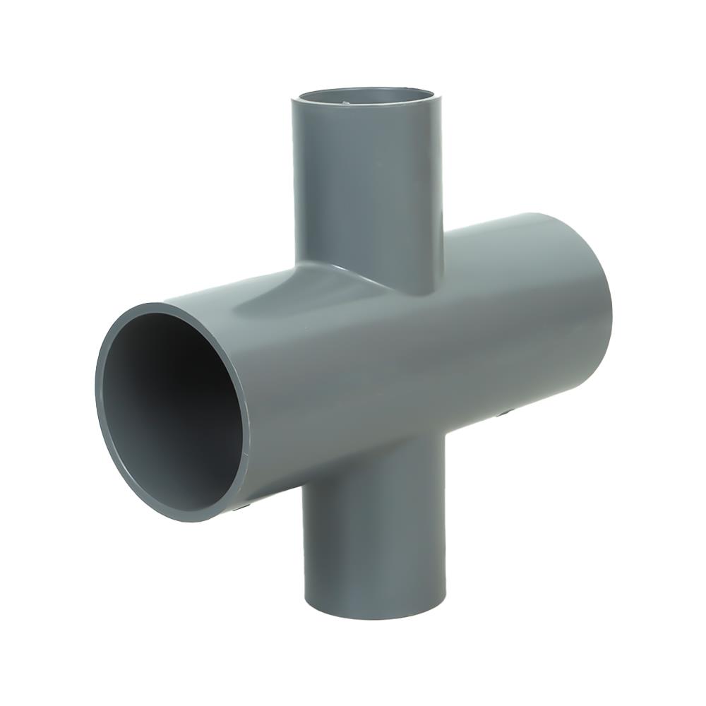 ข้อต่อสี่ทางลด-เกษตร SCG 1 1/2 นิ้ว x1 นิ้ว สีเทา