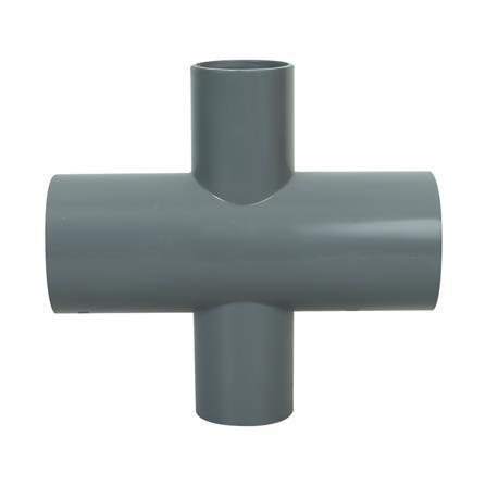 ข้อต่อสี่ทางลด-เกษตร SCG 1 1/2 นิ้ว x1 นิ้ว สีเทา_1