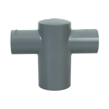 ข้อต่อสี่ทางฝาครอบลด-เกษตร SCG 1 1/2 นิ้วx1 นิ้ว สีเทา_1