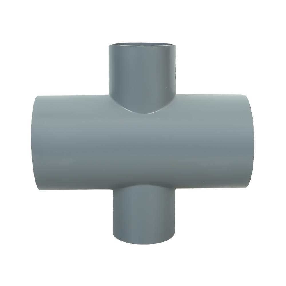 ข้อต่อสี่ทางลด-เกษตร SCG 3 นิ้วx2 นิ้ว สีเทา