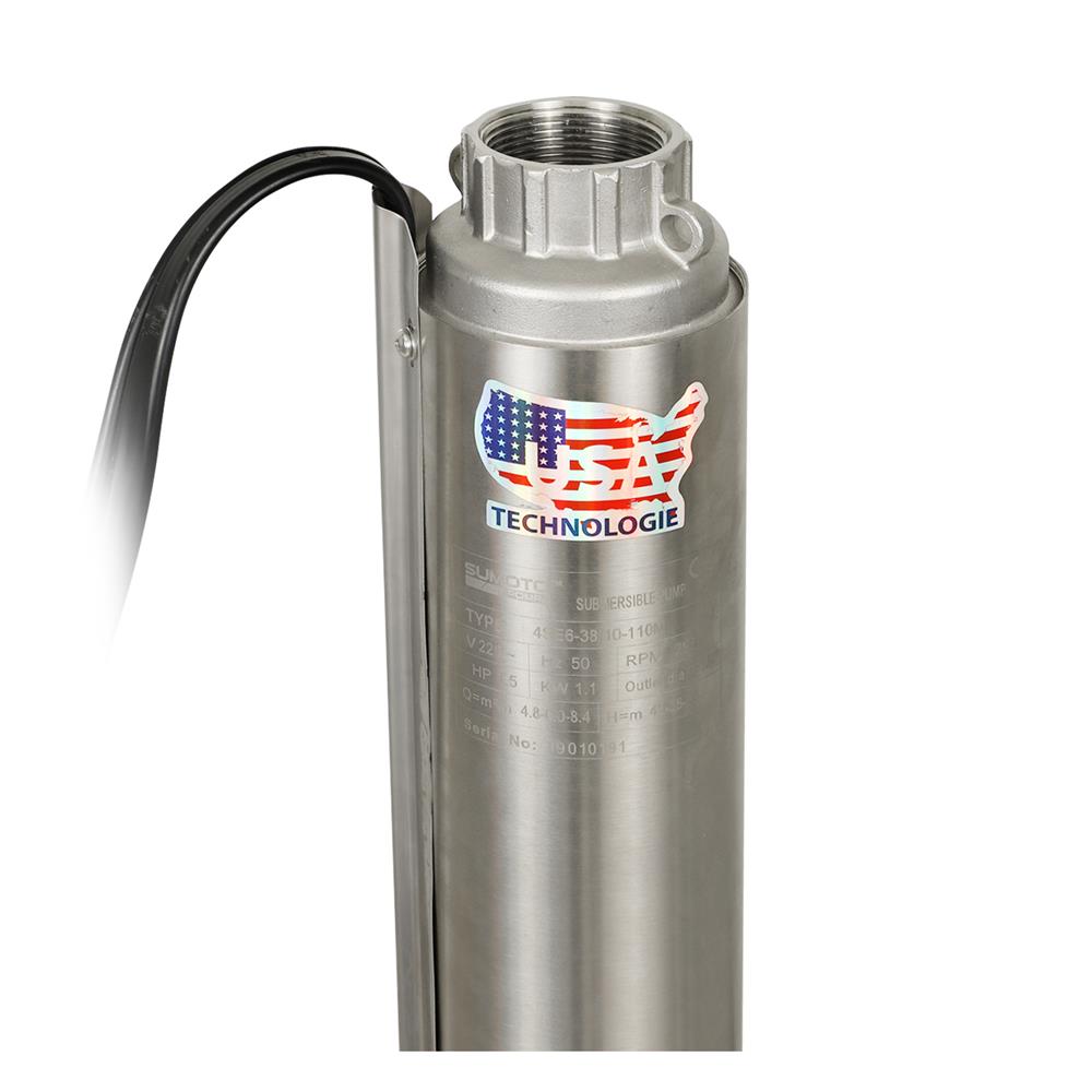 ปั๊มบาดาล SUMOTO 4SE6-38/10-110M