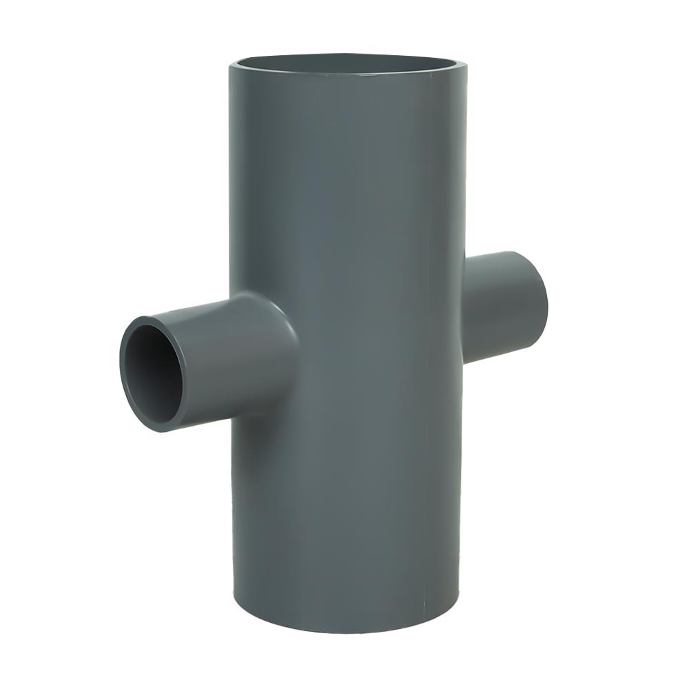 ข้อต่อสี่ทางลด-เกษตร SCG 2 นิ้วx3/4 นิ้ว สีเทา