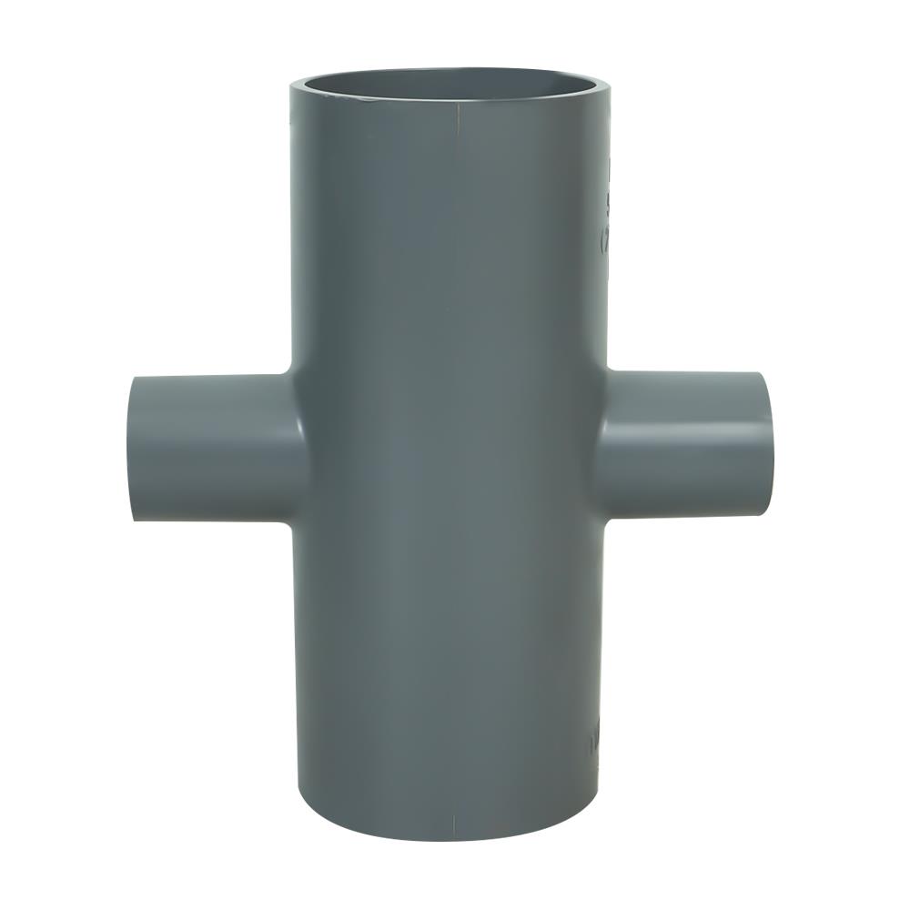 ข้อต่อสี่ทางลด-เกษตร SCG 2 นิ้วx3/4 นิ้ว สีเทา