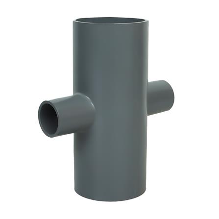 ข้อต่อสี่ทางลด-เกษตร SCG 2 นิ้วx3/4 นิ้ว สีเทา