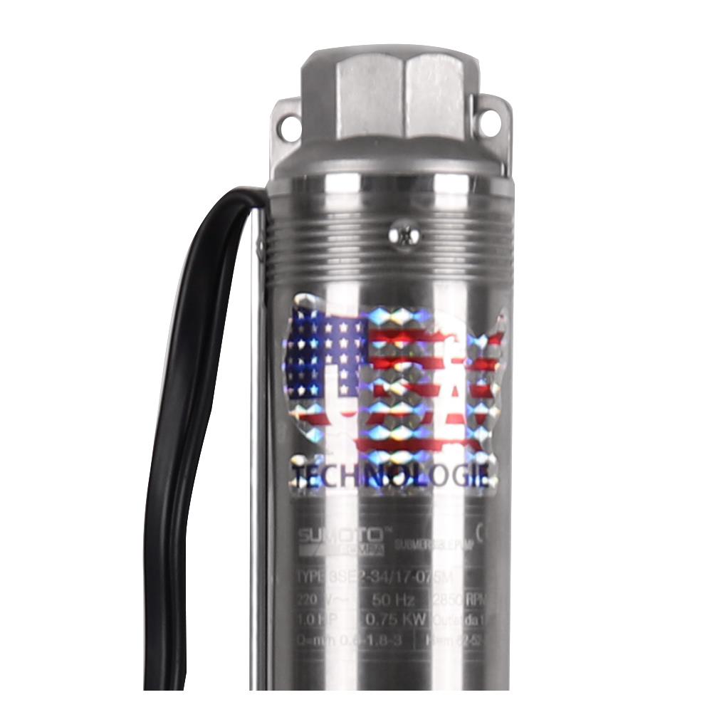 ปั๊มบาดาล SUMOTO 3SE2-34/17-075M