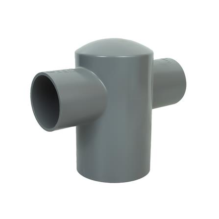 ข้อต่อสี่ทางฝาครอบลด-เกษตร SCG 3 นิ้วx2 นิ้ว สีเทา_0