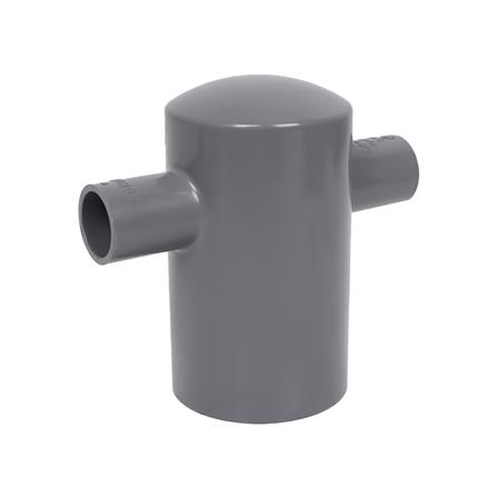 ข้อต่อสี่ทางฝาครอบลด-เกษตร SCG 2 นิ้วx1/2 นิ้ว สีเทา_0