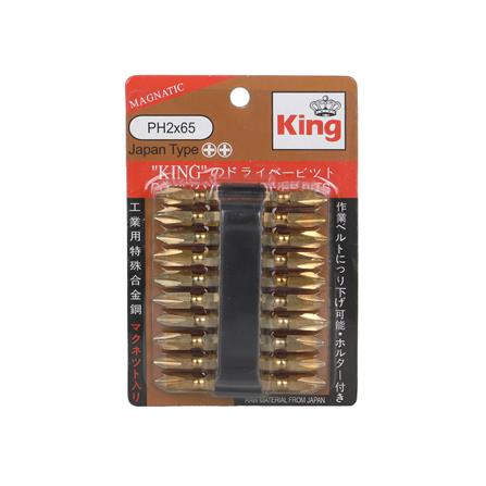 ดอกไขควง KING PH2x65 10 ชิ้น/แพ็ก_2