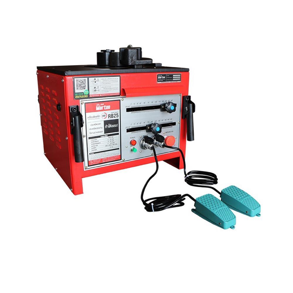 เครื่องดัดเหล็ก MARTON RB25 PREMIUM