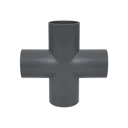 ข้อต่อสี่ทาง-เกษตร SCG 2 นิ้ว สีเทา_1