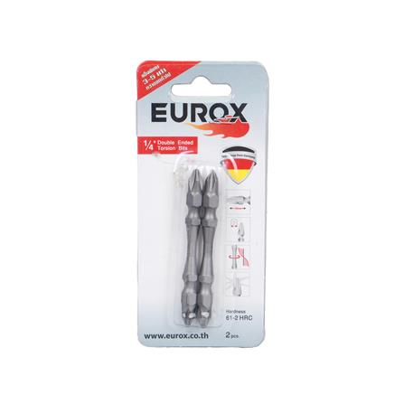 ดอกไขควง EUROX WIHA 61-2HRC 65 มม. 2 ชิ้น/แพ็ก_2