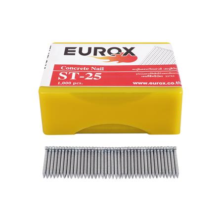 ตะปูยิงคอนกรีต EUROX ST25 1000 นัด_0