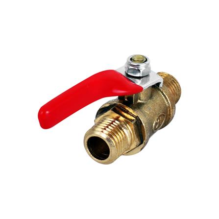 บอลวาล์วตัวผู้-ตัวผู้ EUROX 2 หุน (1/4 นิ้ว) สีทอง_0