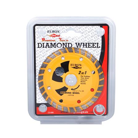 ใบตัดเพชร ทูอินวัน EUROX Z 4 นิ้ว_2