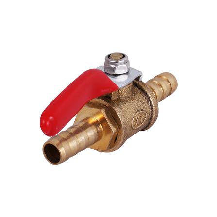 ข้อต่อบอลวาล์ว หางปลา- ปลา EUROX 2 หุน (1/4 นิ้ว) สีทอง_0