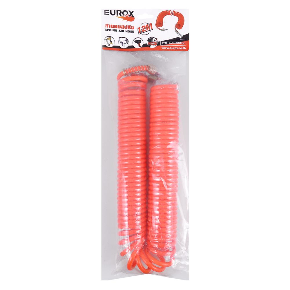สายลมสปริง EUROX PU12M 12 ม. สีส้ม