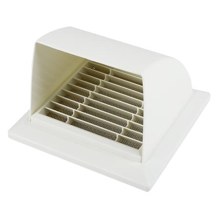 หน้ากากกันแมลง TECNOPLUS AHD150WC 15 ซม. สีขาว_0