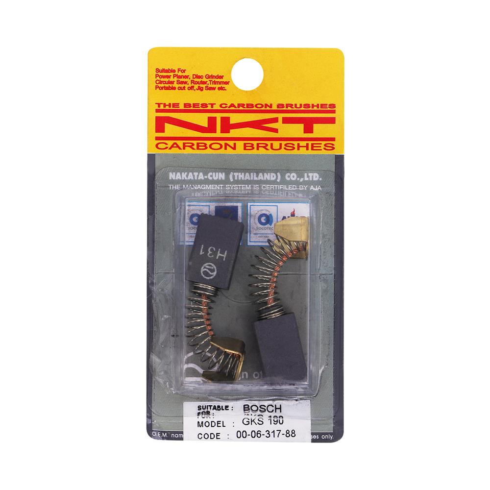แปรงถ่าน NKT รุ่น BOSCH GKS190 00-06-317-88