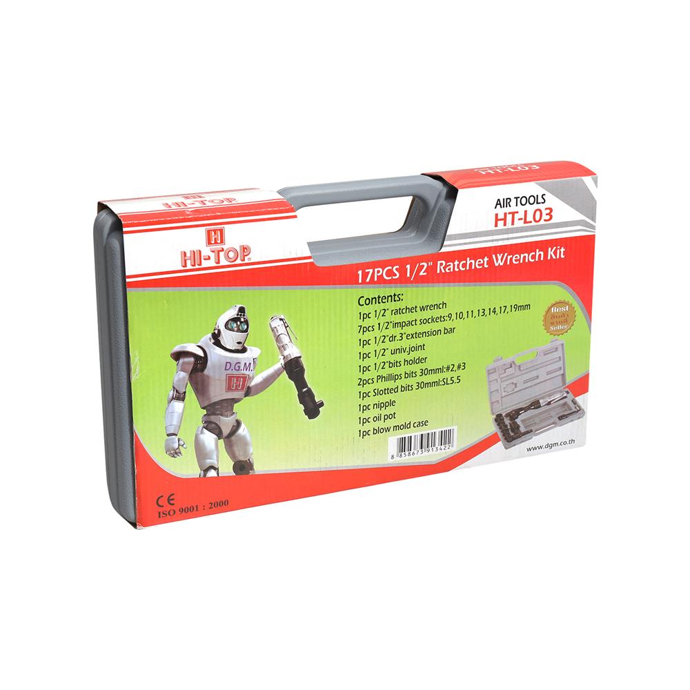 ชุดด้ามฟรีลม HI-TOP HT-L03 1/2 นิ้ว