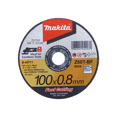 แผ่นตัดเหล็ก MAKITA B-45711 4 นิ้ว x 0.8 มม._0