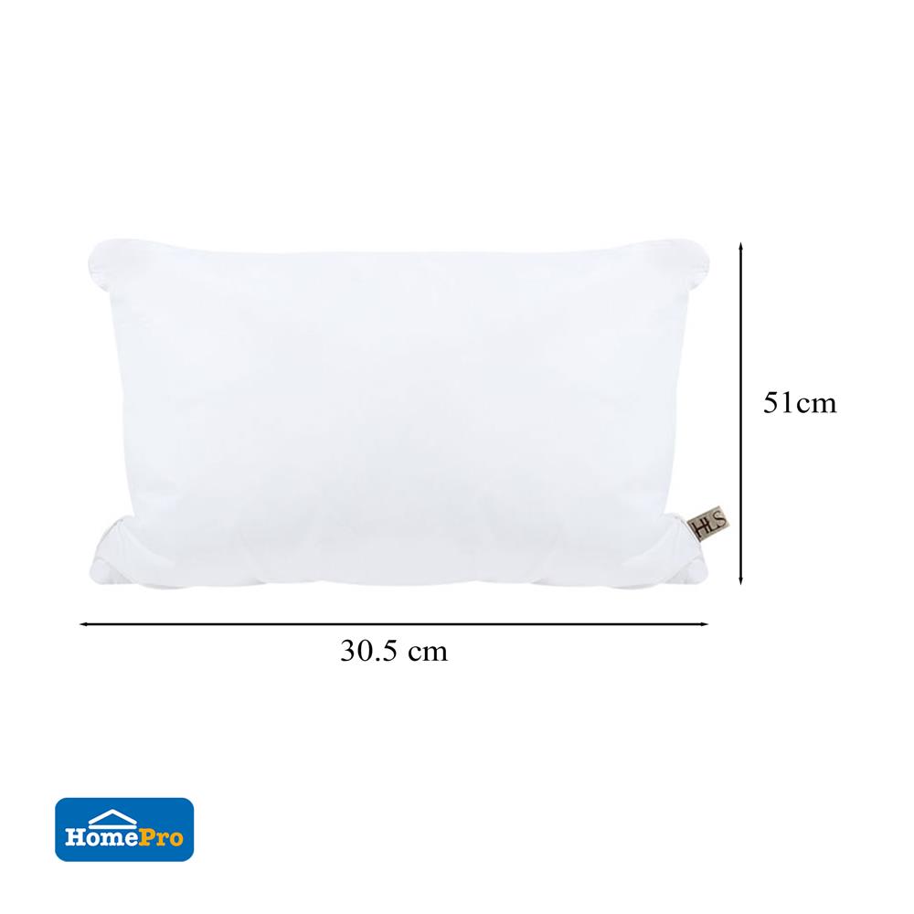 หมอนหนุนพร้อมปลอกหมอน HOME LIVING STYLE BABY SOFT 12X20 นิ้ว