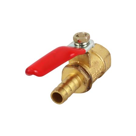 ก๊อกลมหางปลา เกลียวใน HI-TOP BV-HF 2 หุน (1/4 นิ้ว) สีทอง