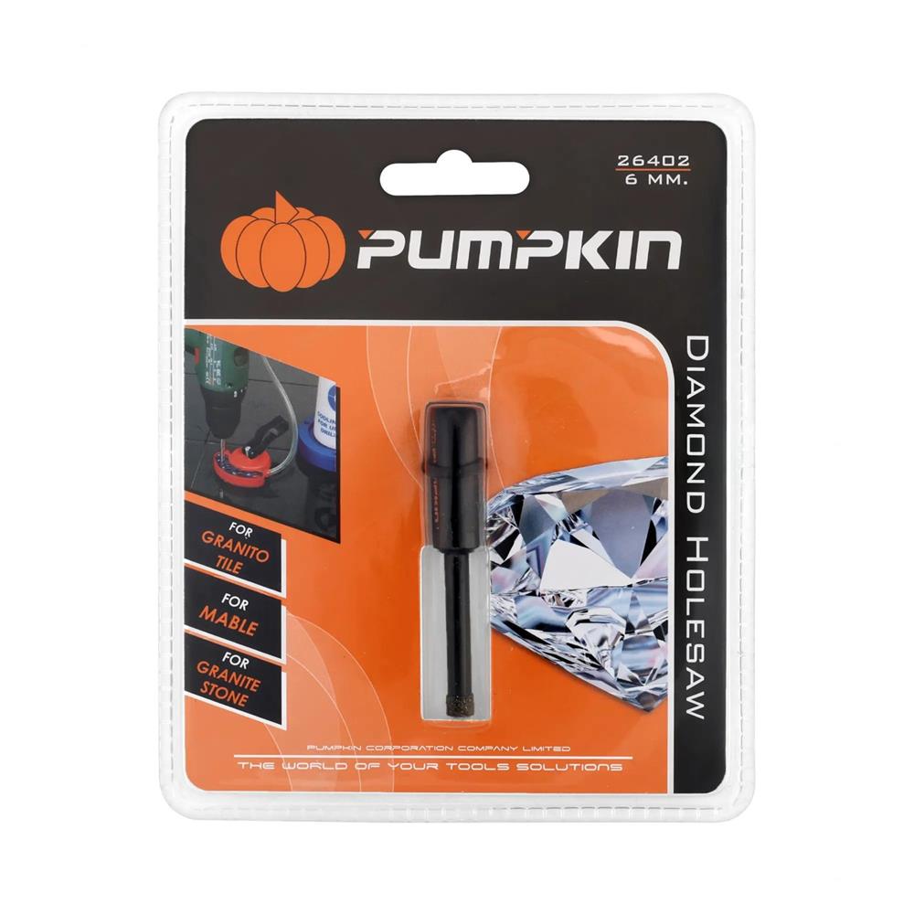ดอกโฮลซอเจาะกระเบื้อง PUMPKIN 26402 6 มม.
