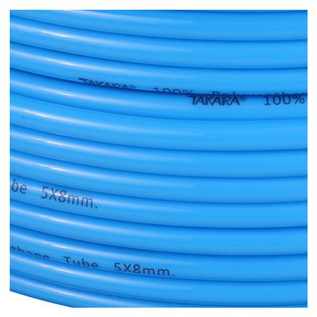 สายลมโพลียูรีเทน (ตัดขายเป็นเมตร) TAKARA 5x8 มม. สีฟ้า_2