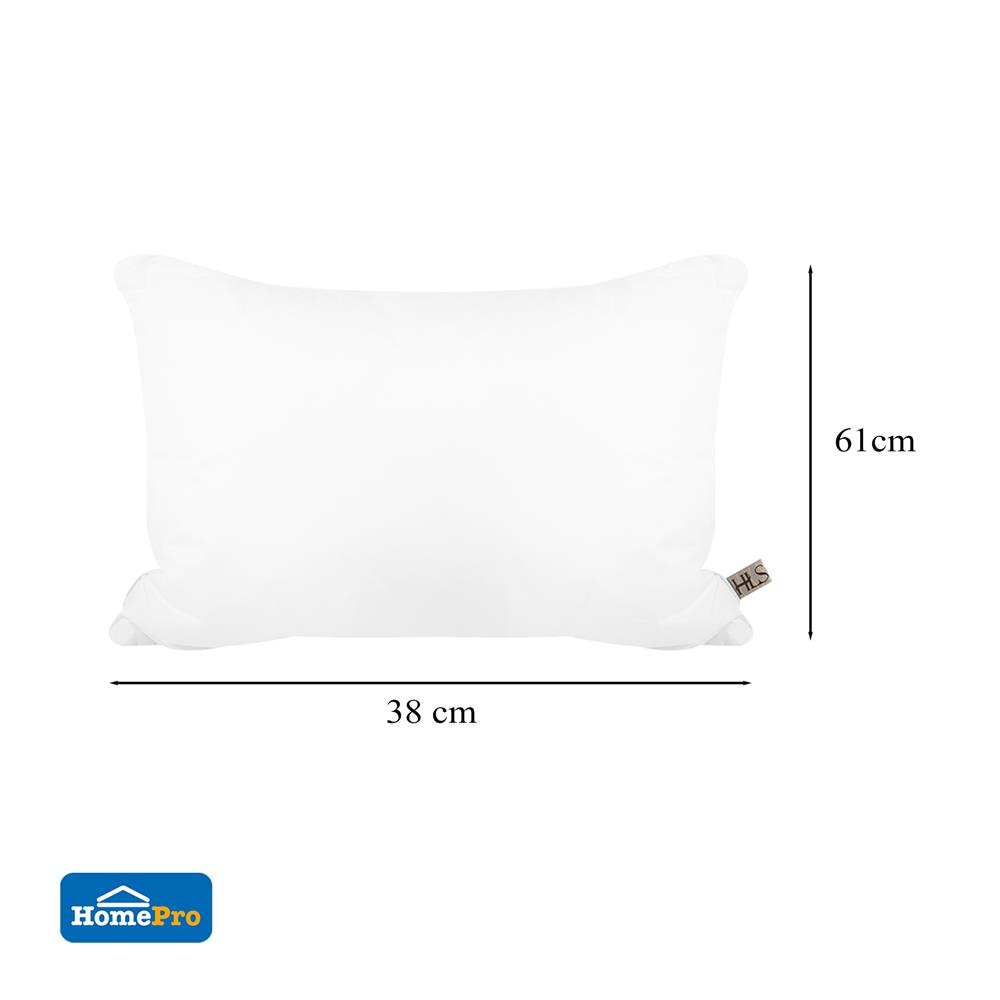 หมอนหนุนพร้อมปลอกหมอน HOME LIVING STYLE JUNIOR SOFT 15X24 นิ้ว