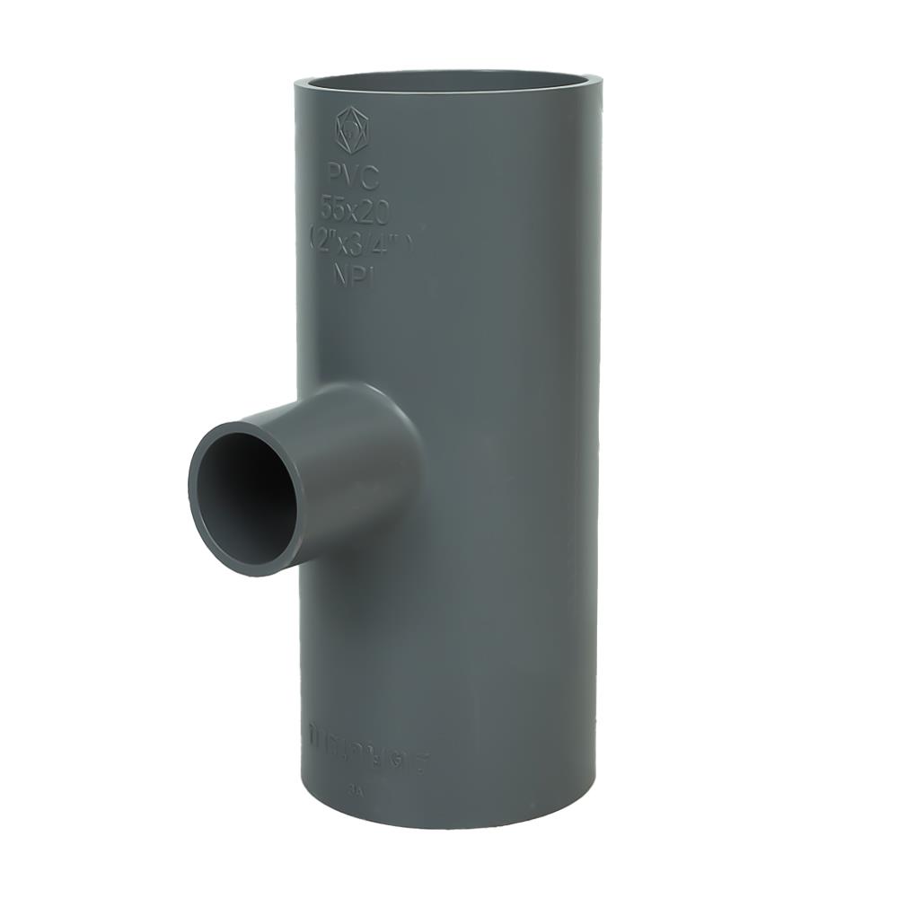 สามทางลด PVC SCG 2x3/4 นิ้ว สีเทา