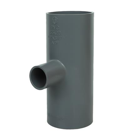 สามทางลด PVC SCG 2x3/4 นิ้ว สีเทา