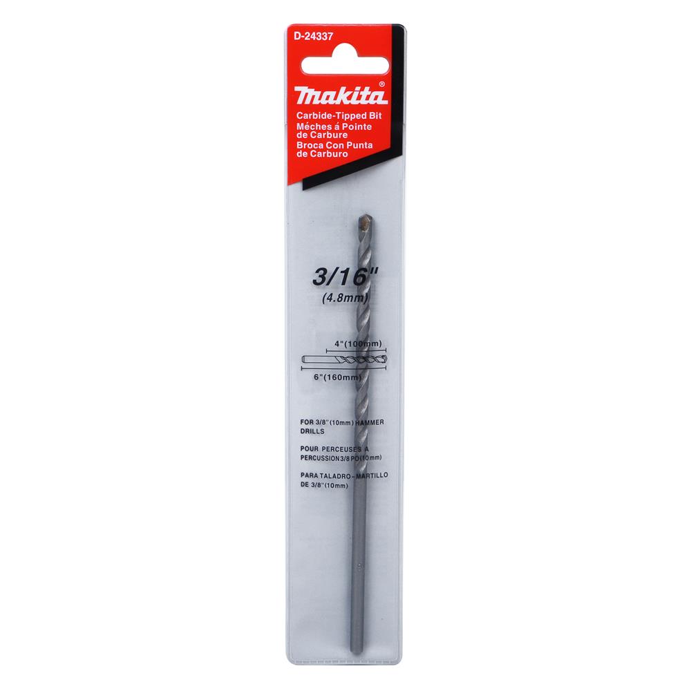 ดอกเจาะคอนกรีต MAKITA D-24337 4.8 มม.