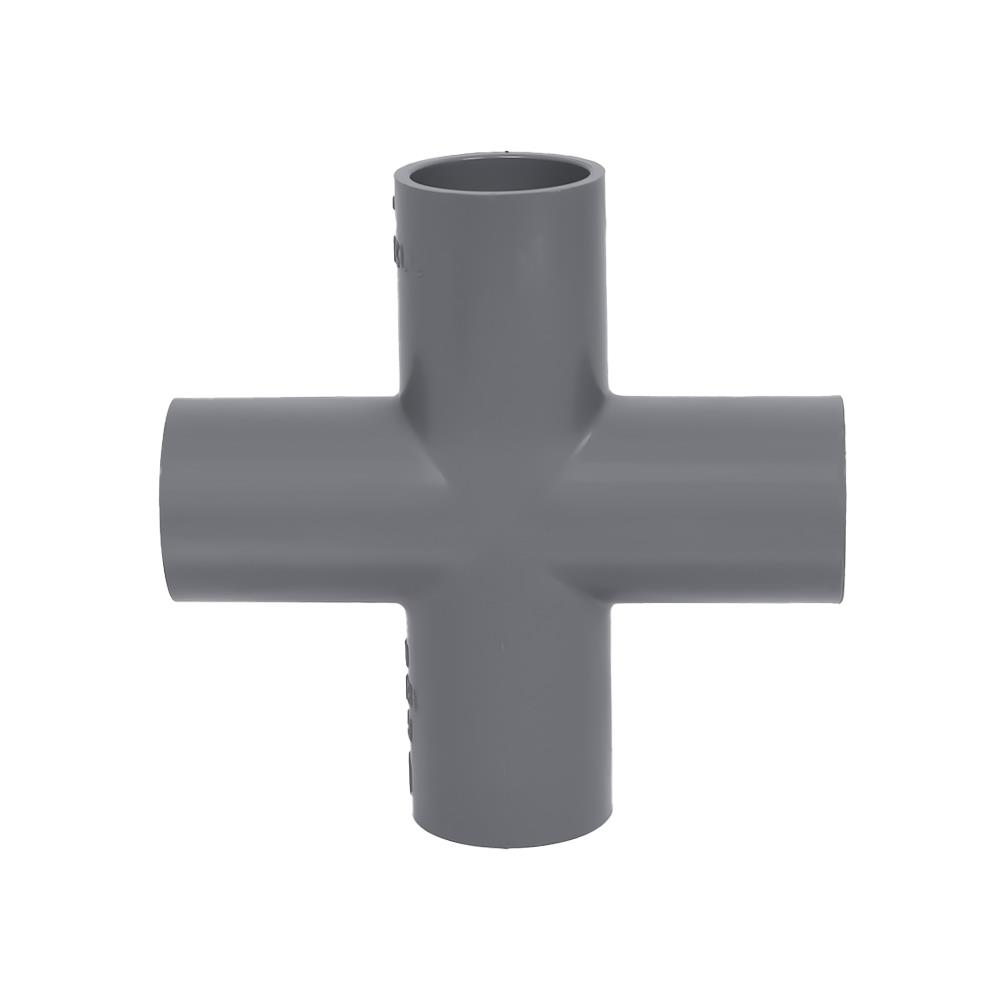 ข้อต่อสี่ทาง-เกษตร SCG 1/2 นิ้ว สีเทา