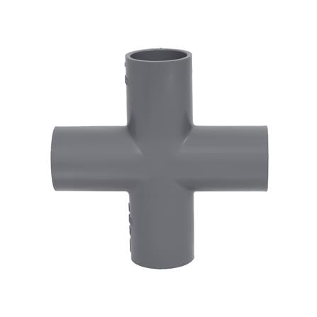 ข้อต่อสี่ทาง-เกษตร SCG 1/2 นิ้ว สีเทา_1